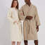 Hammd 100% Cotton Waffle Gender Neutral Mid-Calf Bathrobe with Pockets-1672021791-1672021776