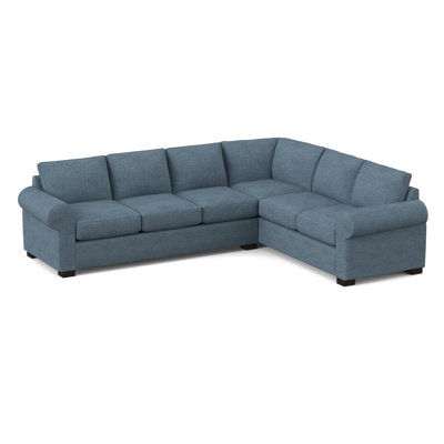 119" Wide Corner Sectional