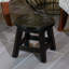 Tabouret de comptoir court Audrea 10-593404130