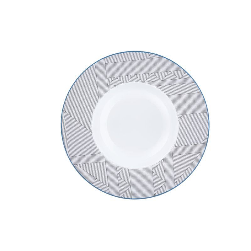 Orquestra Handmade Porcelain Appetizer Plate