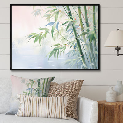 Bamboo Romantic Dream II, reproduction d'art sur toile