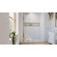  DreamLine Aqua-Q Fold l 33 1/2 po x H 72 po sans cadre porte de douche chromée sans cadre-64323316-121281232