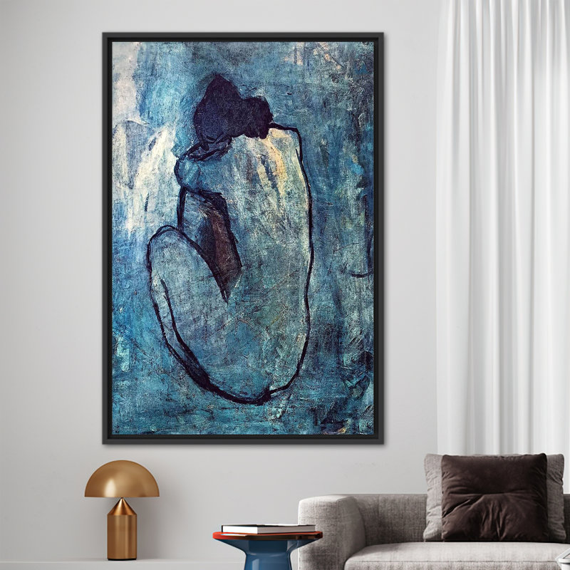 Print on Canvas, Framed Print without Mat, 60 cm H x 40 cm W, Black