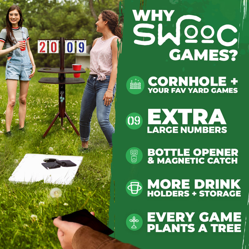 Cornhole Score Keeper & Other Yard Games