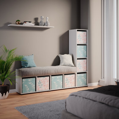 Caine 144.5 cm H x 35.7 cm W Bookcase