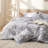 Bedsure Bed in a Bag - Reversible Flroal & Plant Pattern Printed with Comforters, Sheets, Pillowcases & Shams-110389572