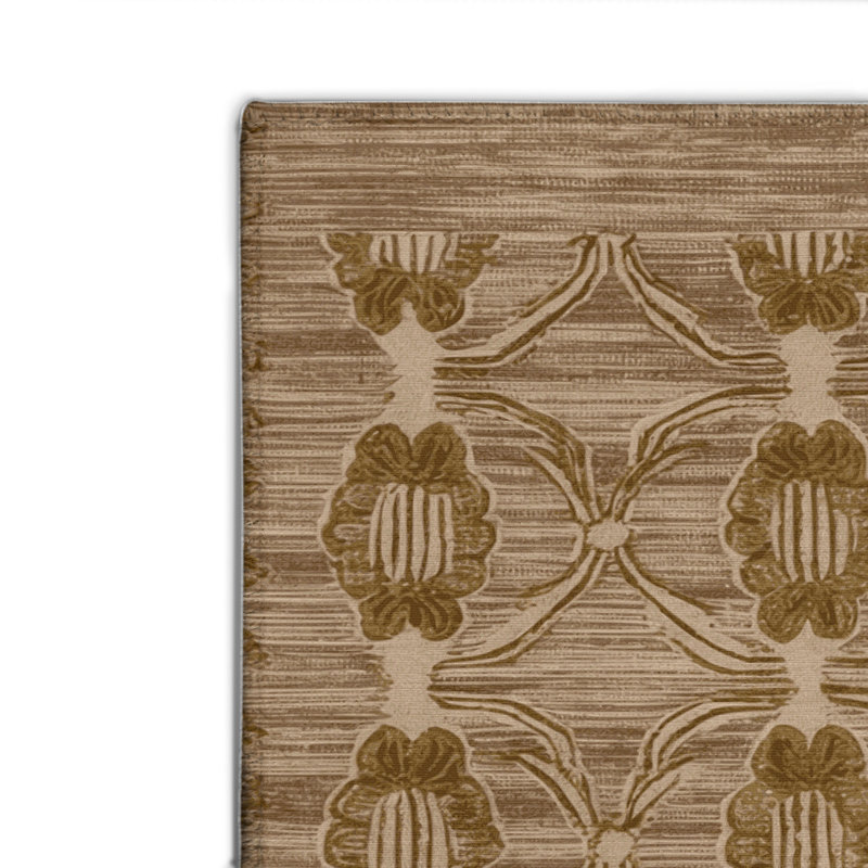 Tapis brun d'intérieur et d'extérieur, Rectangle 4pi x 6 pi