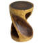 Table de bout cylindrique en bois massif-1404193670
