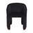 25" Wide Modern Dining Chair Upholstered Barrel Armchair With Solid Wood Legs And Backrest, For Dining Room/Living Room-458643727