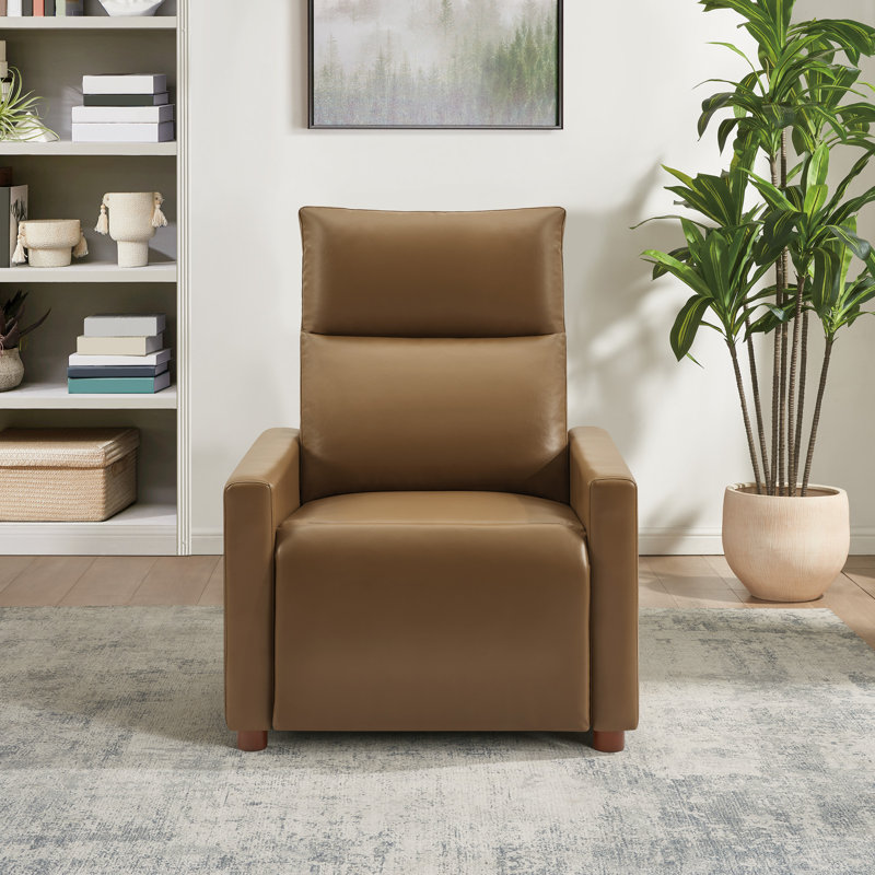 Thornport Pushback Recliner, Saddle