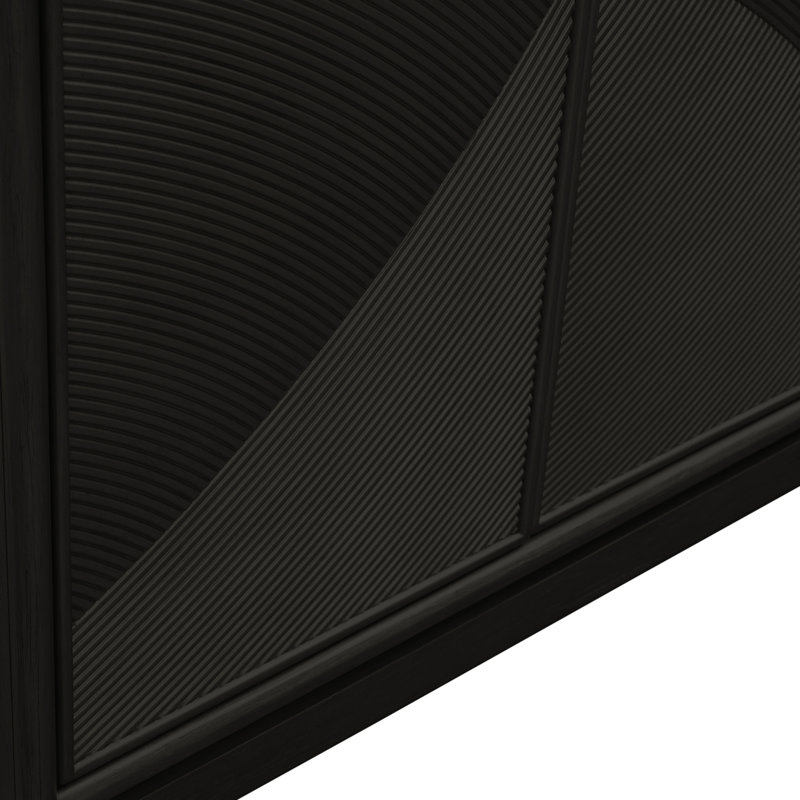 Izaha Accent Console, Dark Brown