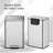 12 Gallon / 45L Rectangular Step Kitchen Trash Can with Soft-Close Lid-132638422