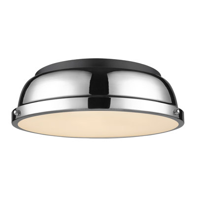 Calico Steel Flush Mount