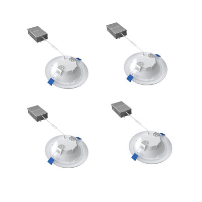 3.2" Ultra Slim Selectable CCT Remodel LED Canless Recessed Lighting Kit