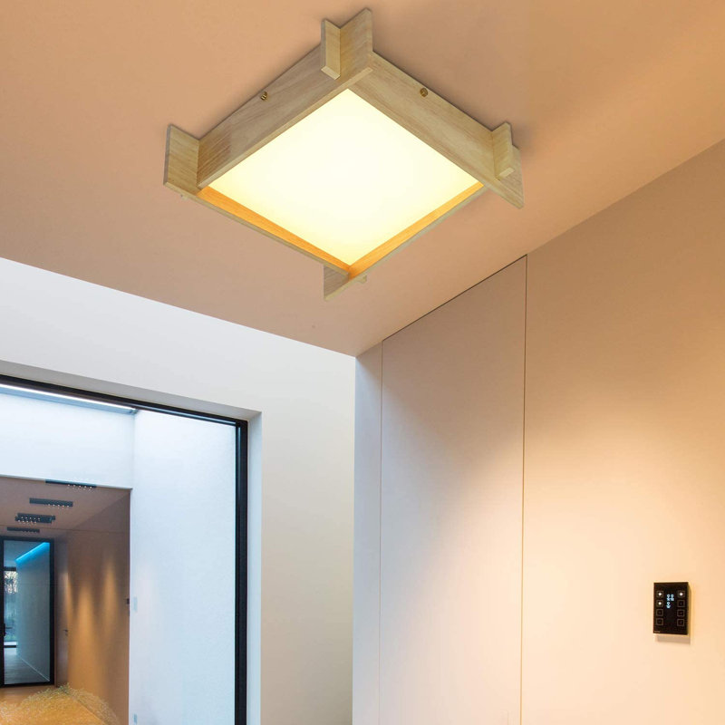 Ivy Bronx 1-Light 40cm Flush Mount