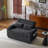  Upholstered Corduroy Convertible Reclining Sleeper Couch Pull Out Sofa Sofa Bed Loveseat Recliner For Small Space-724317549