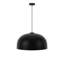 1-E26 24.02 inch Oversize Modern Dome Pendant Light ETL Certified, Adjustable Cord, Dimmable, Ideal for Living Room and Dining Area