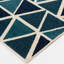 Tapis intérieur / extérieur bleu Laurinda-22100749