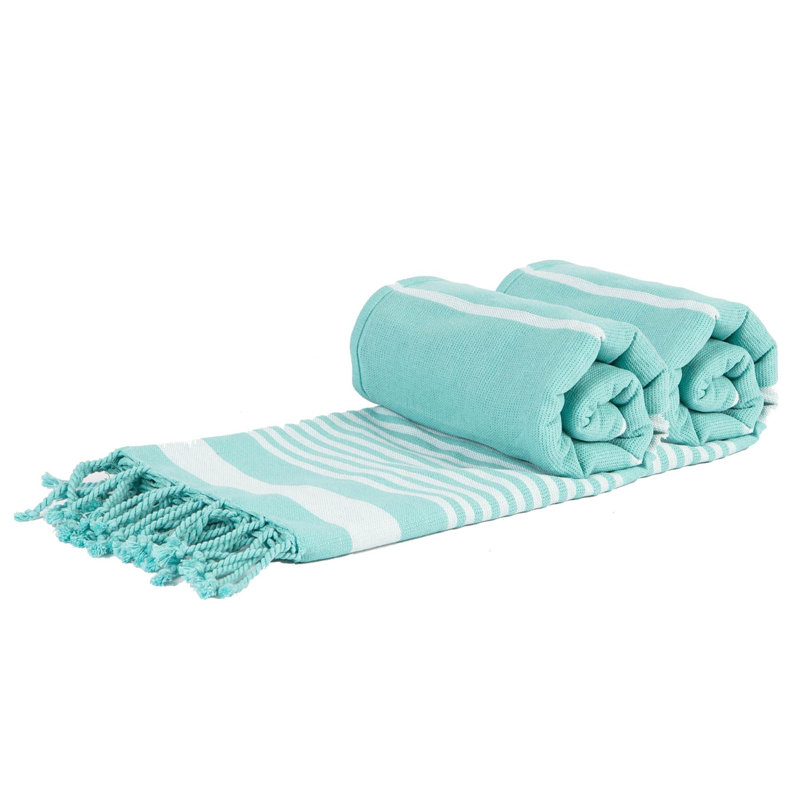 Nicola Spring - Deluxe Cotton Turkish Bath Towels, Teal