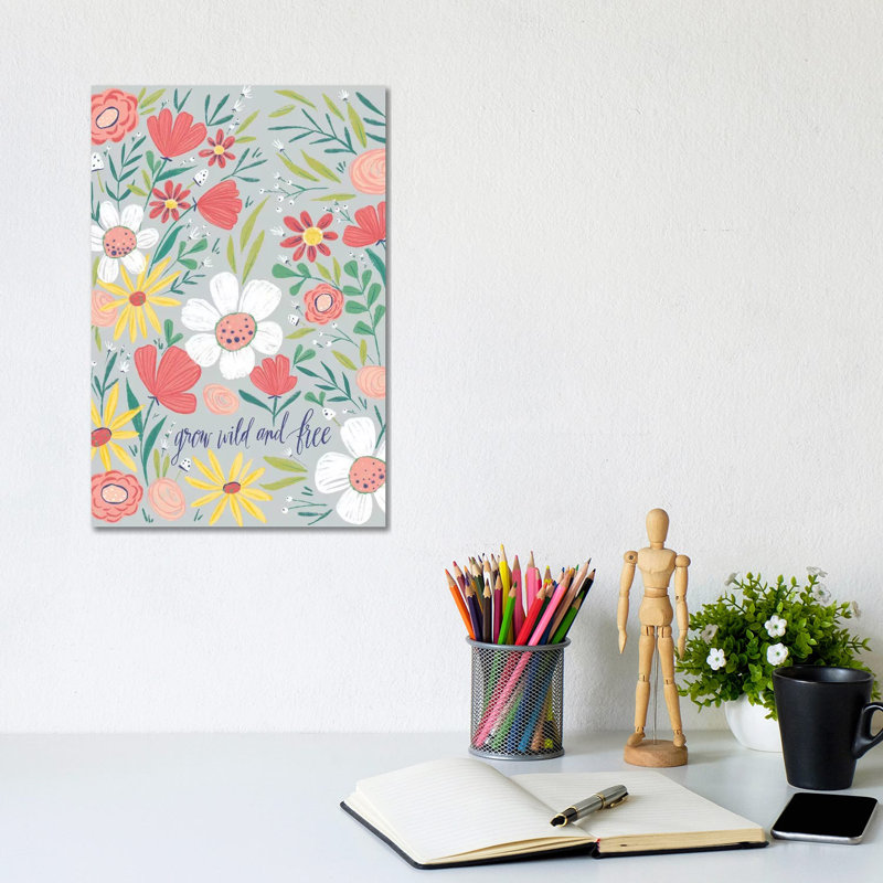 Flower Market VI by Amanda Mcgee - Wrapped Canvas Painting, 20.32 cm H x 30.48 cm W
