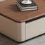 Table basse moderne avec poignées cachées