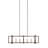 Deltoro 7 - Light New World Bronze Kitchen Island Pendant