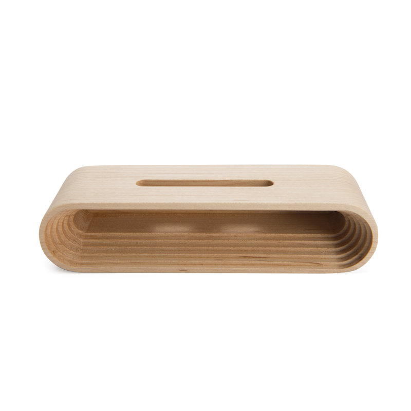 Accessoire de base en bois pour iphone, Érable