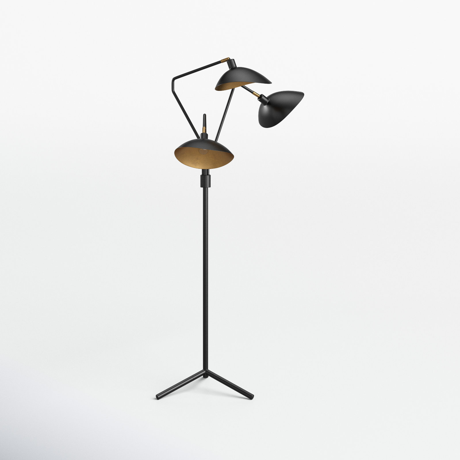 Hopson 69.5'' Floor Lamp, Black