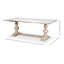 Haverhill Pine Wood Dining Table
