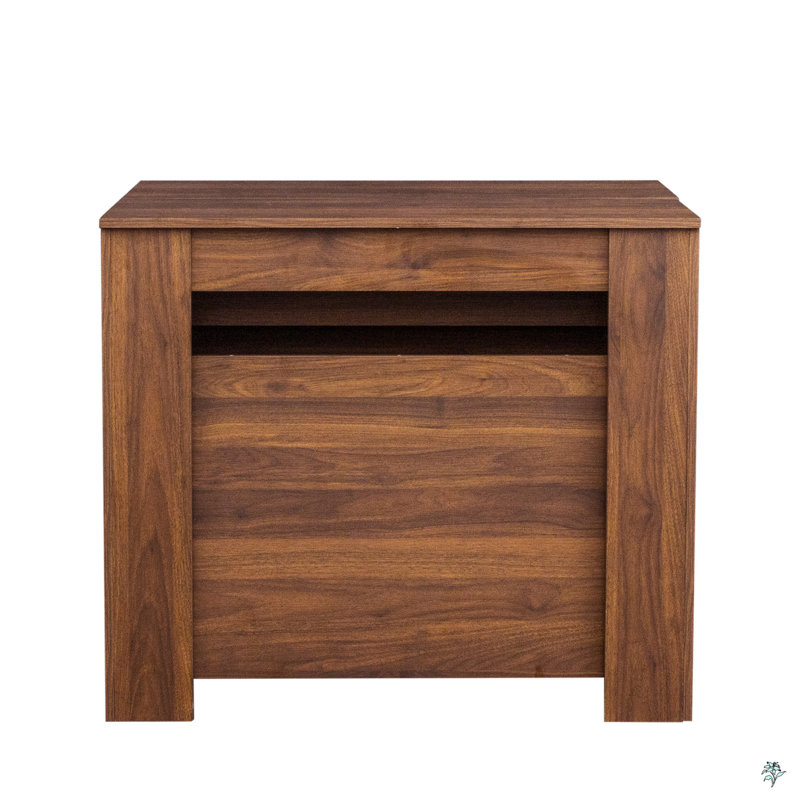 Multifunctional Extendable Console Table, Brown