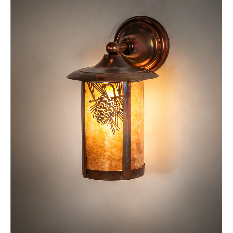 Charlotte 1 - Light Armed Sconce, Amber
