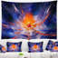Tapisserie fractal en polyester avec accessoires suspendus inclus-28489782
