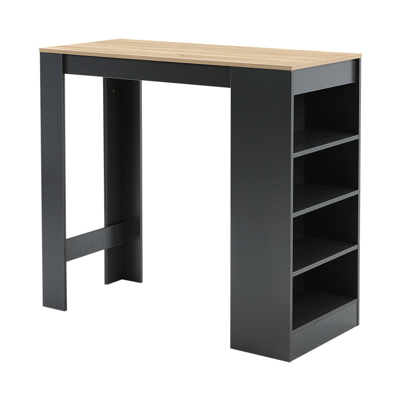 Balabek Dining Table, Brown/Black