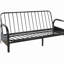 Base de futon ajustable noire