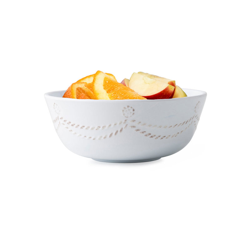 Berry & Thread Melamine Cereal Bowl, Whitewash