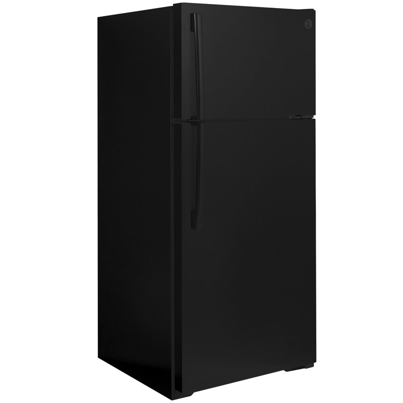 Réfrigérateur à congélateur supérieur 28 po 16,6 pi³ avec tiroir Deli 28 po Energy Star, Noir