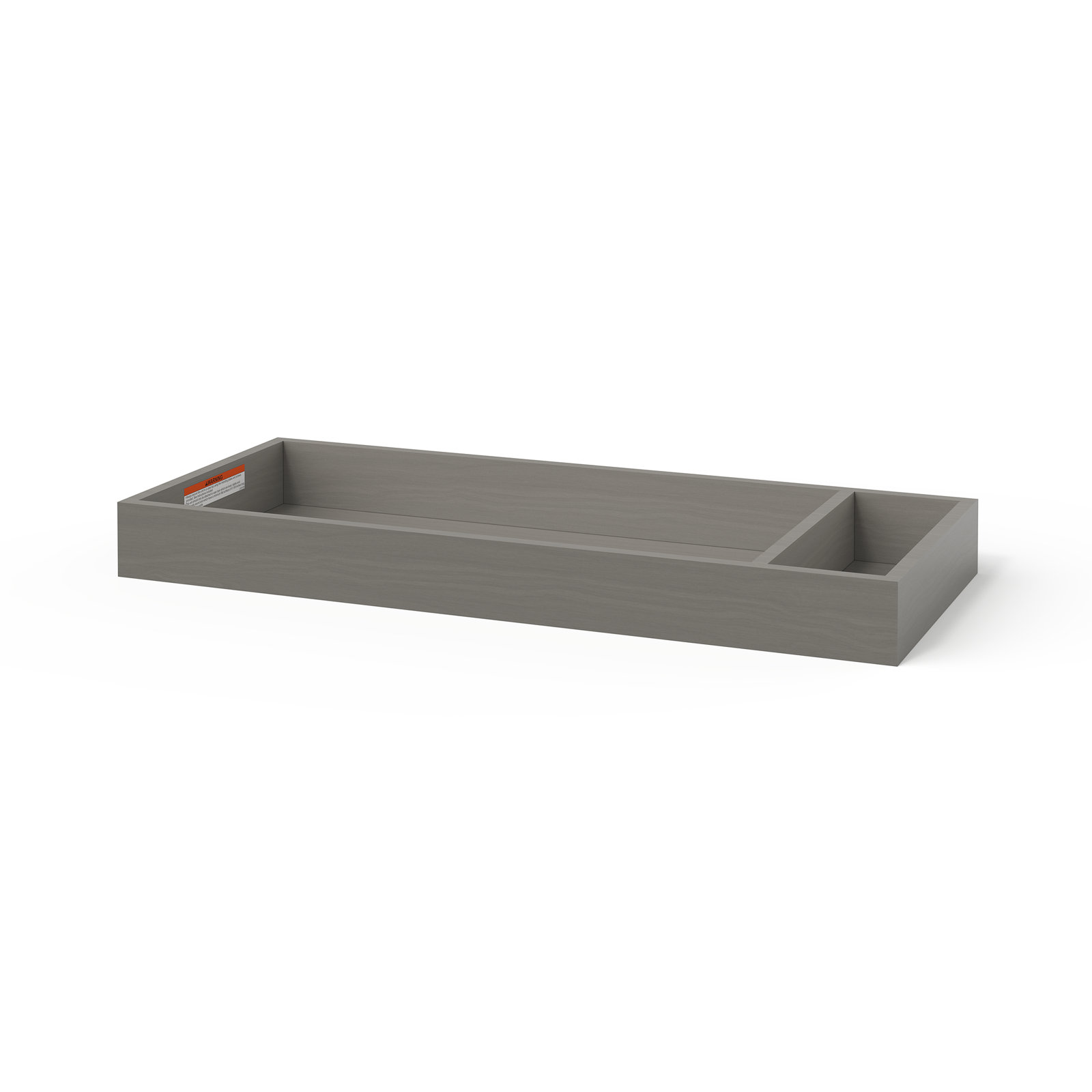 Universal Changing Table Topper, Lunar Gray