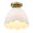 Shell Semi Flush Mount