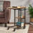 Solid Wood Top End Table