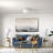 Ellis Fabric Semi Flush Mount-1088847115-1088847110