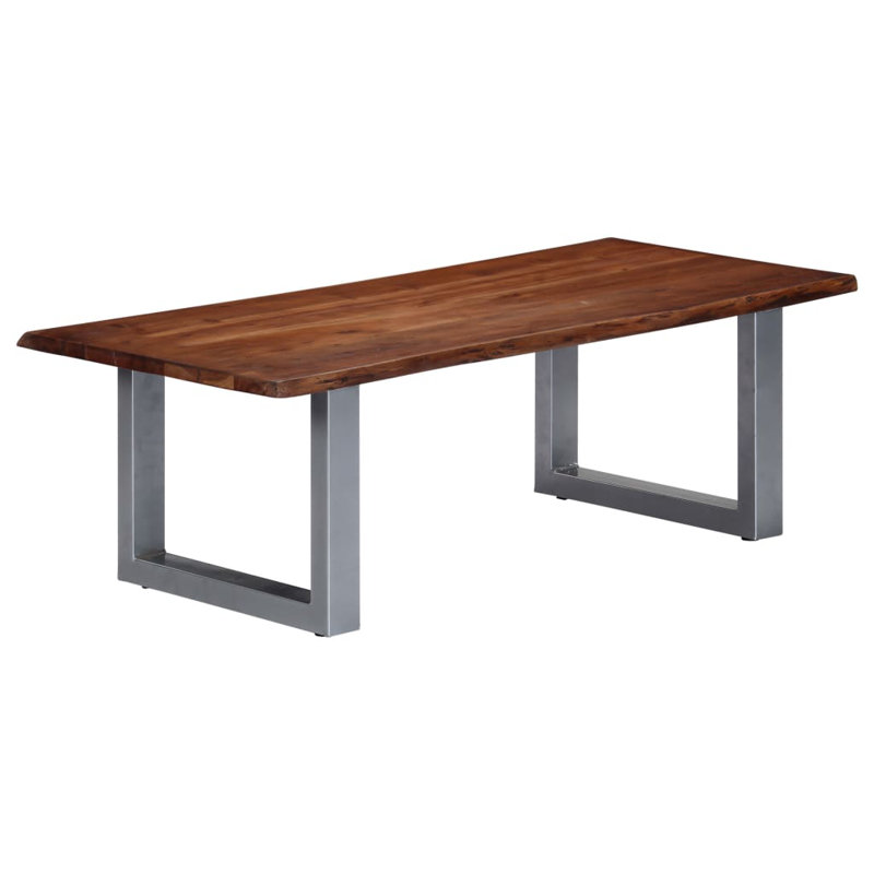 Greger Coffee Table, Sliver, Brown
