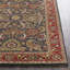 Tapis oriental en laine touffeté à la main rouge vif / gris anthracite Dvorak-26992869