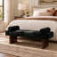 Banc rembourré en chenille l 60 po-1018967220