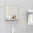 vidaXL Mirror Wall Mounted Rectangular Washroom Vanity Mirror Engineered Wood-613885671-613885675