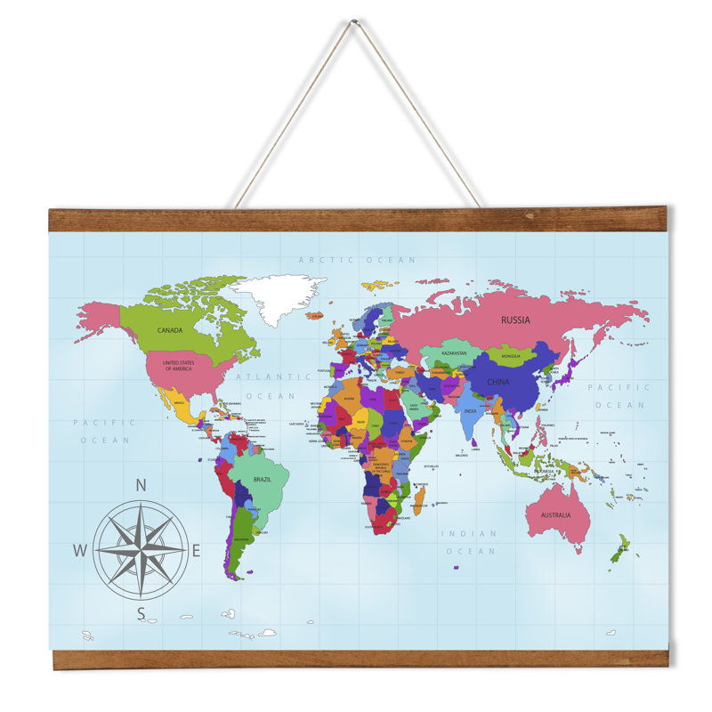 Cadre simple, 11", Bois foncé