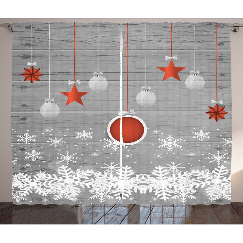 Semi-Sheer Rod Pocket Curtain Panels, 54" x 90"