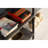 Style Bookcase In Grey, 5 Tier Solid Wood With Metal Frame For Small Spaces Office Modern Grey Wood,-126044532