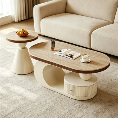 Table basse de rangement en ardoise de luxe