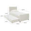 Lit gigogne Angela Grey-1727128721