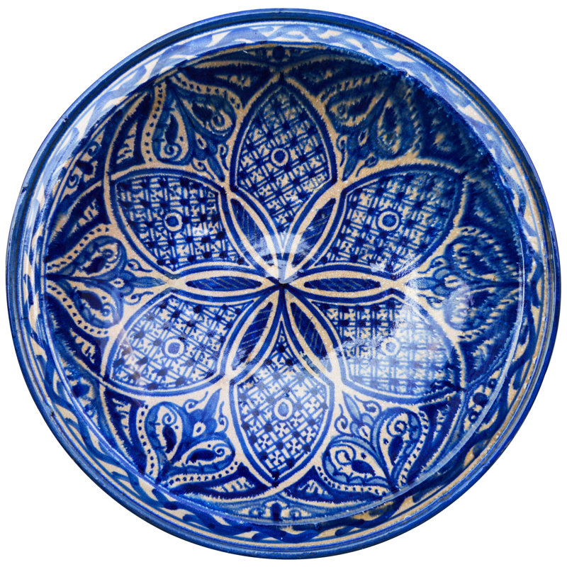 Moorish Handmade Ceramic Decorative Plate